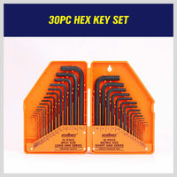 31-Piece Hex Key Set with T-Handle, Metric & Imperial Sizes Allen Wrench Set with Storage Case Kings Warehouse 