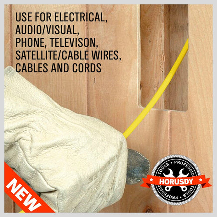 3.3m À# 4mm Fibreglass Electricians Push Pull Rods Cable Cavity Contractors Duct Kings Warehouse 