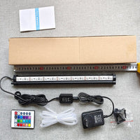 38cm LED Aquarium Lights Submersible Air Bubble RGB Light for Fish Tank Underwater Kings Warehouse 