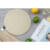 38cm XL Pizza & Baking Stone for BBQ/Oven/Grill KingsWarehouse 