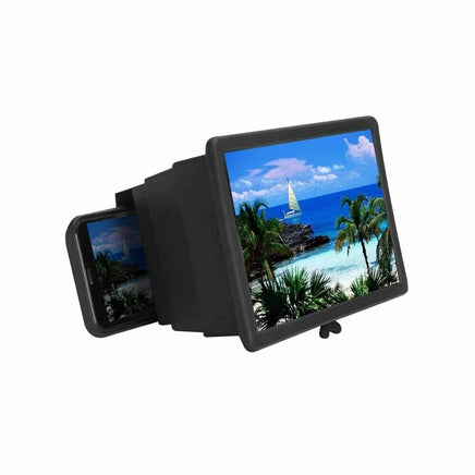 3D Mobile Phone Screen Magnifier 12" HD Video Amplifier for Smartphone Stand Kings Warehouse 
