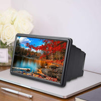3D Mobile Phone Screen Magnifier 12" HD Video Amplifier for Smartphone Stand Kings Warehouse 
