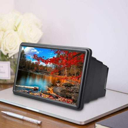 3D Mobile Phone Screen Magnifier 12" HD Video Amplifier for Smartphone Stand Kings Warehouse 