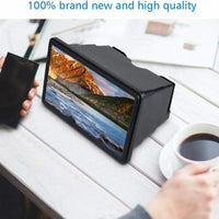 3D Mobile Phone Screen Magnifier 12" HD Video Amplifier for Smartphone Stand Kings Warehouse 