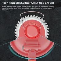 3in1 Cordless Grass Trimmer Grass Lawn Brush Cutter Whipper Snipper with 2 Battery Kings Warehouse 