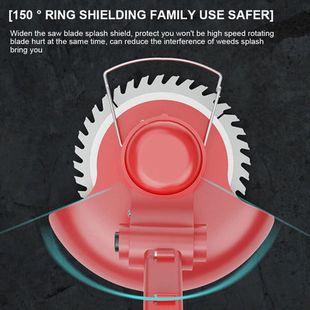 3in1 Cordless Grass Trimmer Grass Lawn Brush Cutter Whipper Snipper with 2 Battery Kings Warehouse 