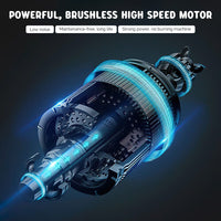 3in1 Cordless Grass Trimmer Grass Lawn Brush Cutter Whipper Snipper with 2 Battery Kings Warehouse 