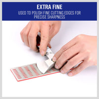 3Pc Diamond Sharpening Stone Whetstone Sharpener Set Scissors Knife With 3 Grits Kings Warehouse 