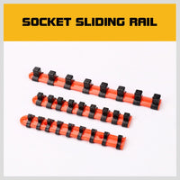 3Pc Mixed Socket Holder Set Storage Rails 1/2" 3/8" 1/4" Drive Grip Organiser Kings Warehouse 