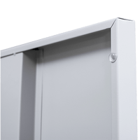 4-Door Vertical Locker for Office Gym Shed School Home Storage Furniture Kings Warehouse 
