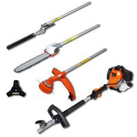 4-in-1 Multi-tool Hedge&Grass Trimmer, Chain Saw, Brush Cutter Kings Warehouse 