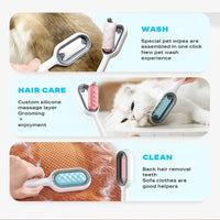 4 in 1 multifunctional pet hair cleaning depilatory comb Kings Warehouse 