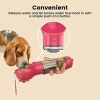 4 in 1 Pet Scooper & Feeder Pink FI-FD-112-XQ dog supplies Kings Warehouse 