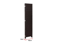4 Panel Room Divider Screen Privacy Rattan Dividers Stand Fold living room Kings Warehouse 