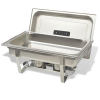 4 Piece Chafing Dish Set Stainless Steel Kings Warehouse 