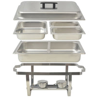 4 Piece Chafing Dish Set Stainless Steel Kings Warehouse 