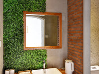 4 x Artificial Plant Wall Grass Panels Vertical Garden Tile Fence 50X50CM Green Kings Warehouse 