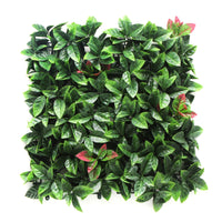 4 x Garden Vertical Wall Hanging Artificial Plants Interlocking Tile Hedge Green UV 50x50cm Kings Warehouse 