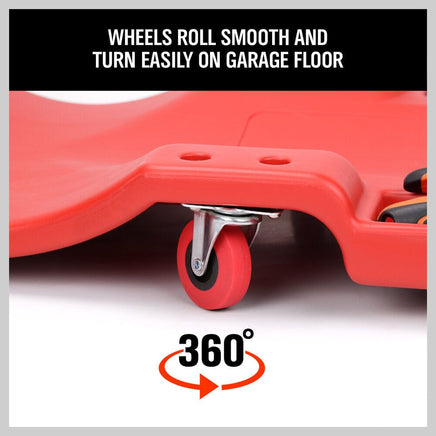 40" Garage Creeper Mechanic Trolley Laying Workshop Auto Repair Swivel Wheels Kings Warehouse 