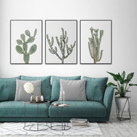 40cmx60cm Desert 3 Sets Black Frame Canvas Wall Art Kings Warehouse 