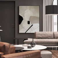40cmx60cm Modern Abstract 2 Sets Black Frame Canvas Wall Art Kings Warehouse 