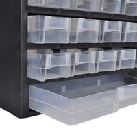 41-Drawer Storage Cabinet Tool Box 2 pcs Plastic Kings Warehouse 