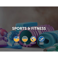 45 x 15cm Physio Yoga Pilates Foam Roller Sports & Fitness Kings Warehouse 