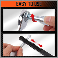 48-Pieces SAE and Metric Thread Restorer Kit Fractional Metric Thread Restorer Kings Warehouse 