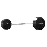 48kg Barbell Set Weight Plates Bar Lifting Bench 168cm Kings Warehouse 