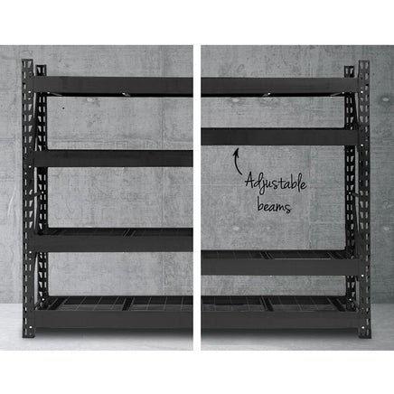 4MX2M Garage Shelving Warehouse Rack Pallet Racking Storage Steel Kings Warehouse 