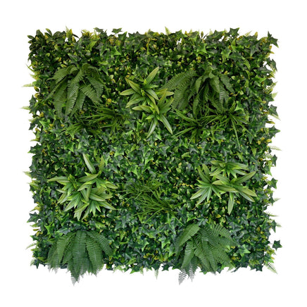 5 SQM Artificial Plant Wall Décor Grass Panels Vertical Garden Foliage Tile Fence 1X1M Kings Warehouse 