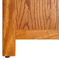 5-Tier Bookcase 70x22x140 cm Solid Oak Wood Storage Supplies Kings Warehouse 