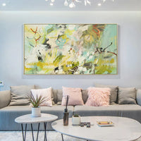 50cmx100cm Summer Dream Gold Frame Canvas Wall Art Kings Warehouse 