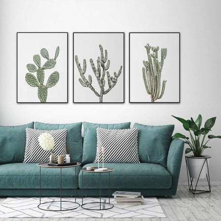 50cmx70cm Desert 3 Sets Black Frame Canvas Wall Art Kings Warehouse 