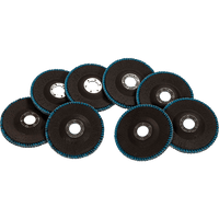 50x Pack Premium Zirconia Flap Disc Sanding Grinding 115mm 4.5" 40 Grit Kings Warehouse 