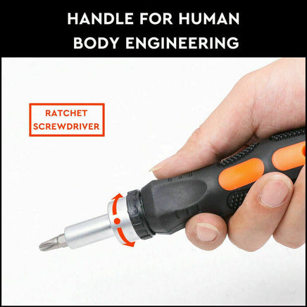 58Pc Ratchet Screwdriver Bits Set Nut Driver Setter Hex Torx Key Phillips Slot Kings Warehouse 