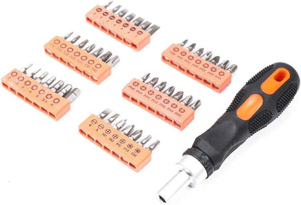 58Pc Ratchet Screwdriver Bits Set Nut Driver Setter Hex Torx Key Phillips Slot Kings Warehouse 