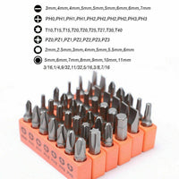 58Pc Ratchet Screwdriver Bits Set Nut Driver Setter Hex Torx Key Phillips Slot Kings Warehouse 