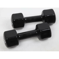 5kg Dumbbells Pair PVC Hand Weights Rubber Coated Kings Warehouse 