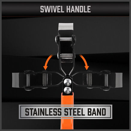 5Pc Oil Filter Wrench Set Swivel Grip Steel Belt Spanner Universal Filter Remove Kings Warehouse 