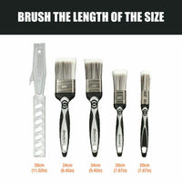 5Pc Paint Brushes Set Artist Acrylic Staining Home Garden Painting Handy Tool Kings Warehouse 