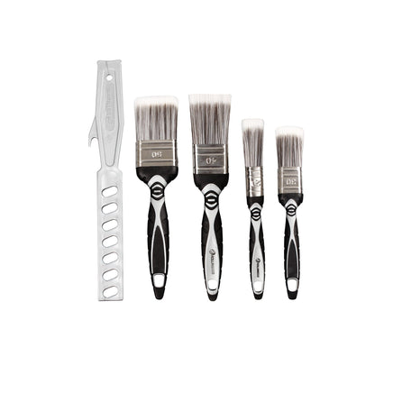 5Pc Paint Brushes Set Artist Acrylic Staining Home Garden Painting Handy Tool Kings Warehouse 