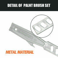 5Pc Paint Brushes Set Artist Acrylic Staining Home Garden Painting Handy Tool Kings Warehouse 