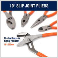 5Pc Pliers Set Diagonal Linesman Long Nose Groove Joint Slip Joint Pliers Kings Warehouse 