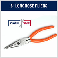 5Pc Pliers Set Diagonal Linesman Long Nose Groove Joint Slip Joint Pliers Kings Warehouse 