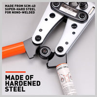 6-50 mm2 Wire Crimper Cable Crimp Electric Tube Crimping Hand Tool Battery Lug Kings Warehouse 