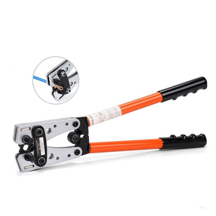 6-50 mm2 Wire Crimper Cable Crimp Electric Tube Crimping Hand Tool Battery Lug Kings Warehouse 