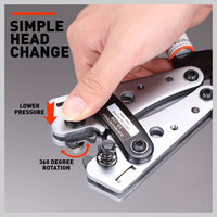 6-50 mm2 Wire Crimper Cable Crimp Electric Tube Crimping Hand Tool Battery Lug Kings Warehouse 