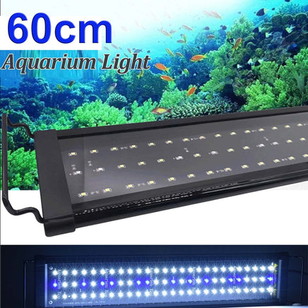 60cm Aquarium Light Lighting Full Spectrum Aqua Plant Fish Tank Bar LED Lamp Kings Warehouse 