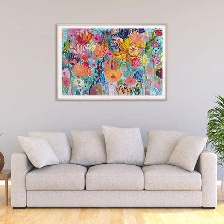 60cmx90cm Carrie Schmitt Wood Frame Canvas Wall Art Kings Warehouse 